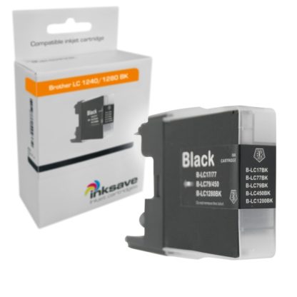 Inksave Brother LC 1240/1280 BK