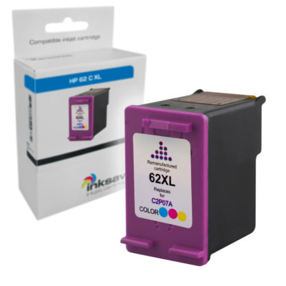 Inksave HP 62 CL XL