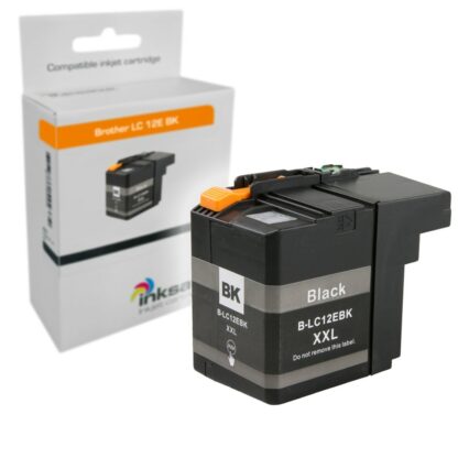 Inksave Brother LC 12E BK