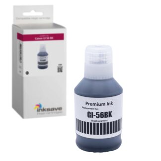 Inksave vervanging voor Canon GI 46/56 BK
