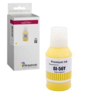 Inksave vervanging voor Canon GI 46/56 Y