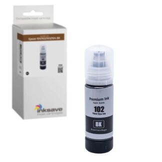Inksave vervanging voor Epson 101/102/103/104 BK