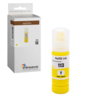 Inksave vervanging voor Epson 112/113 Y