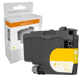 Inksave vervanging voor Brother LC 424 Y